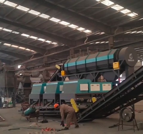 越南地區(qū)分選設(shè)備現(xiàn)場。